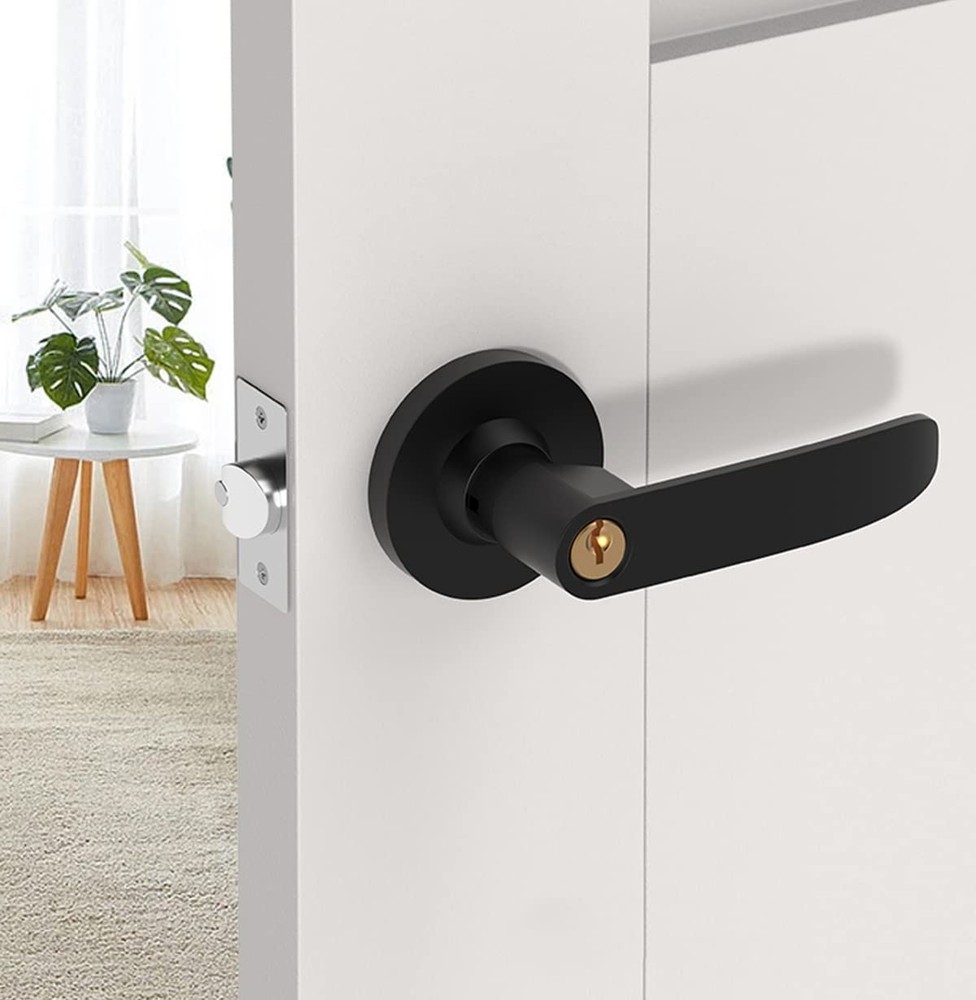 Qrity Mortice Latch, Adjustable Size 60/70mm, for Flat Silver, Gold