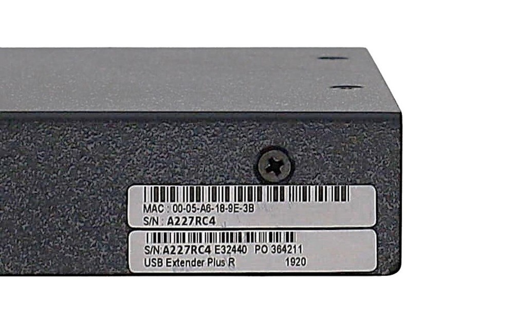 EXTRON USB EXTENDER PLUS R EXTENDER RECEIVER