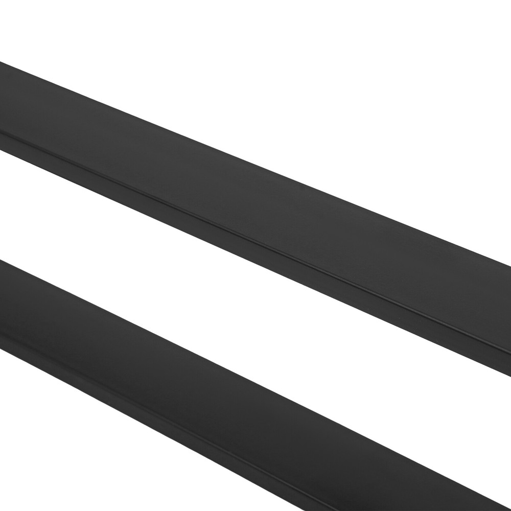 Stylish Black Stainless Steel Push Pull Door Handle for Easy Access