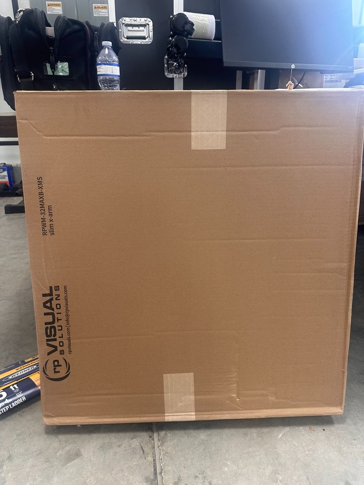 RP Visuals RPWM‑32MAXBF‑BOX‑KIT Wallmate 32MAX Standard Depth Flush Back Box