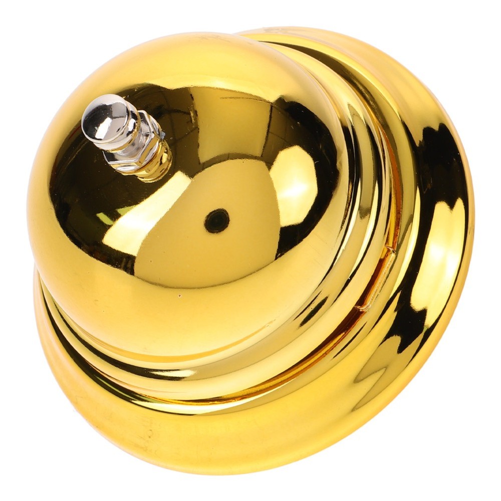 Creative Reception Bell Pressing Service Bell Metal for Restaurant Kitchen