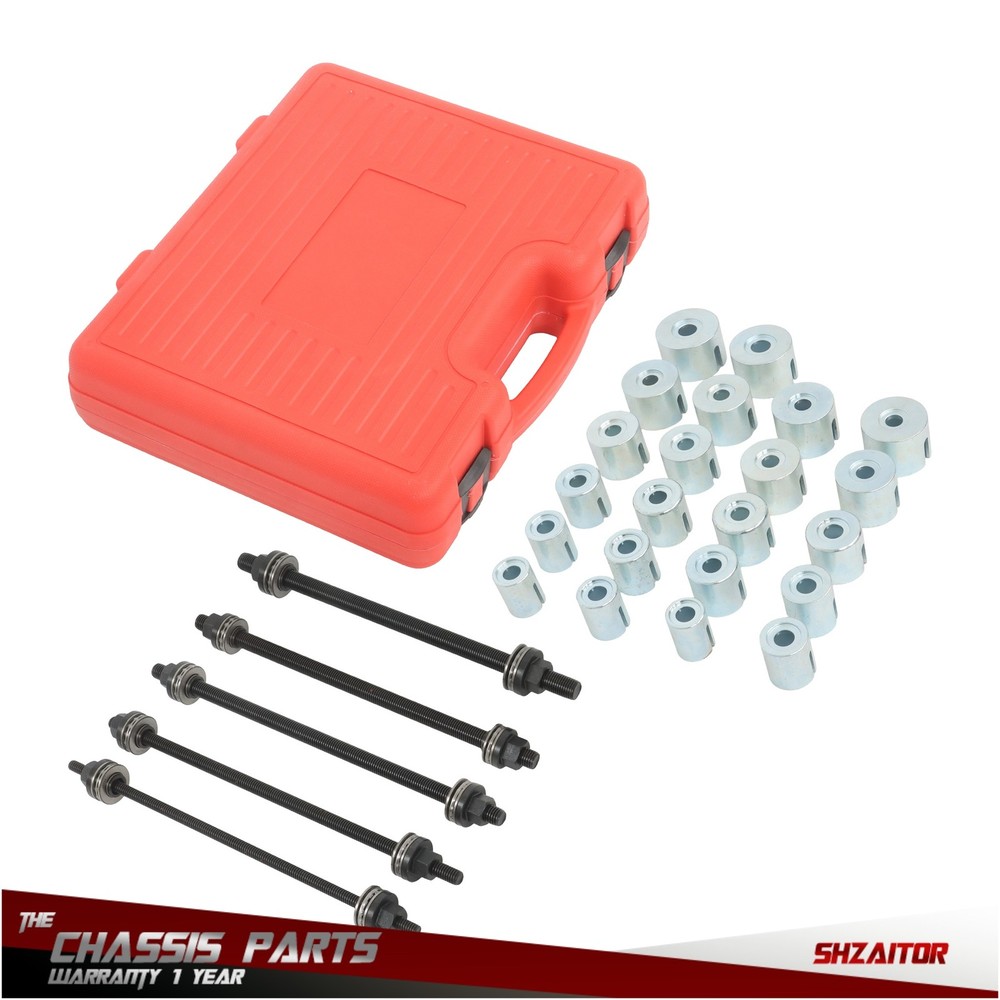 Universal 27pcs Press and Pull Sleeve Kit Bush Bearing Removal Insertion Tool