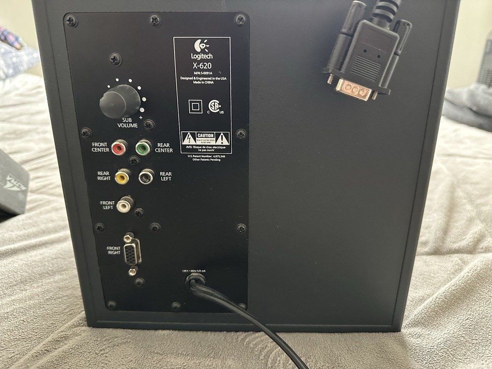 Logitech X-620 6.1 Surround Sound System (Tested)