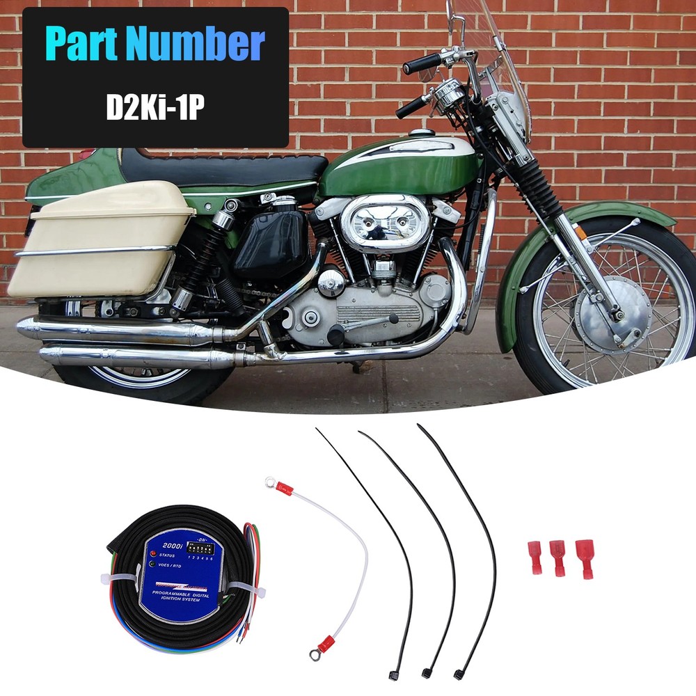 D2Ki-1P Programmable Ignition 2000i For 1970-1999 Harley-Davidson With Carb US