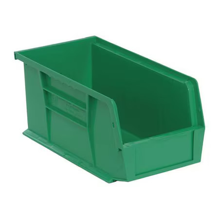 Quantum Storage Systems Qus230gn Hang & Stack Storage Bin, Polypropylene,