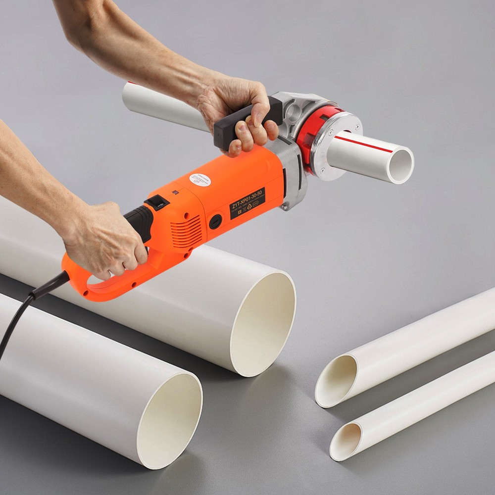 Handheld Electric Pipe Threader Threading Machine W/6 Pipe Cutter 1/2" - 2" USA