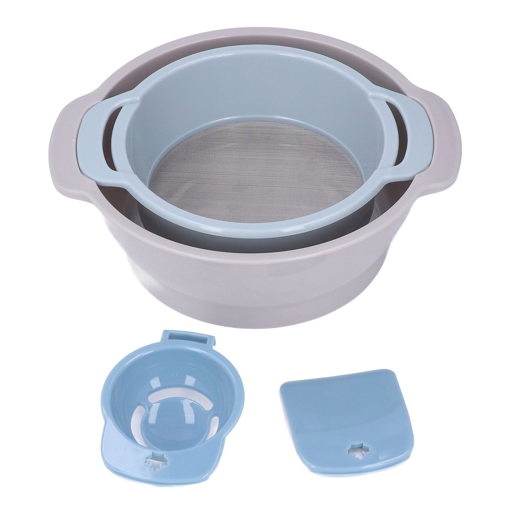 4Pcs Pollen Sieve Set Stackable Design Save Space Lightweight Trimming Tray HOT