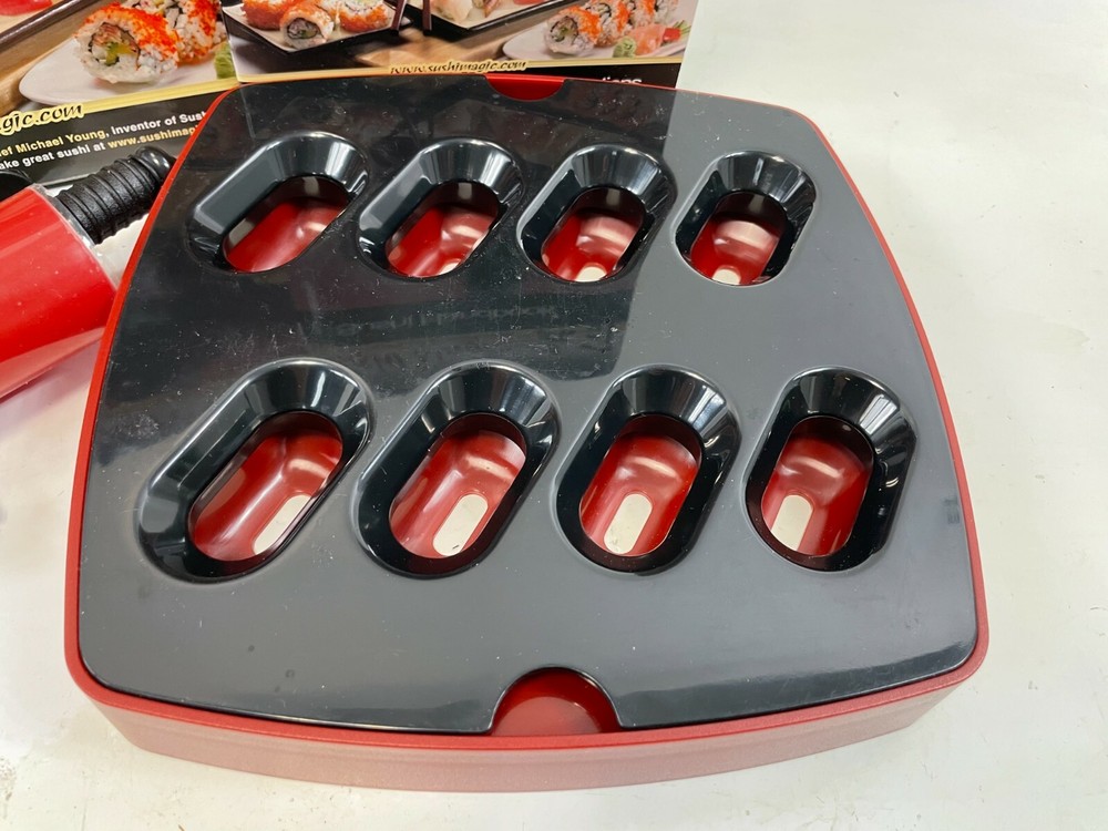 SUSHI MAGIC Hand Easy Auto Rolling Machine AS SEEN ON TV Express Kitchen Kit