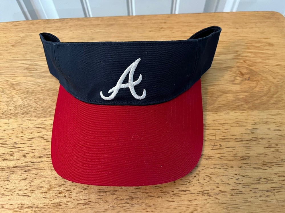Atlanta Braves Visor Hat Cap NWT