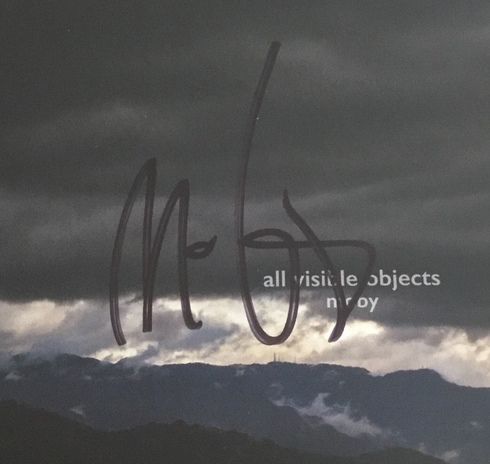 Moby Musician Singer Songwriter Signed Autograph All Visible Objects CD JSA COA