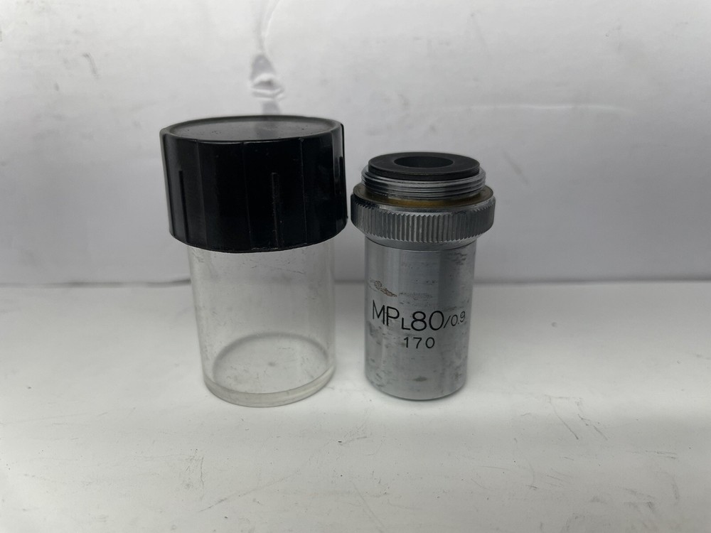 Unitron MPL80/ 0.90 170 Objective Lens  (80X, DIN Standard)