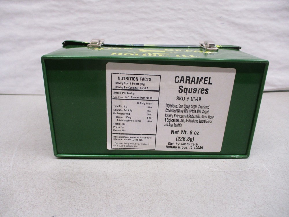 John Deere Metal Lunch Box