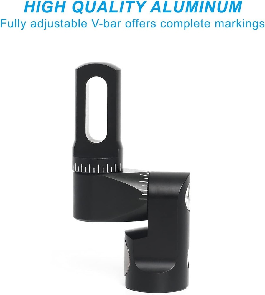 Single Side Adjustable V-Bar Mount Bow Stabilizer Quick Disconnect Rod for Compo