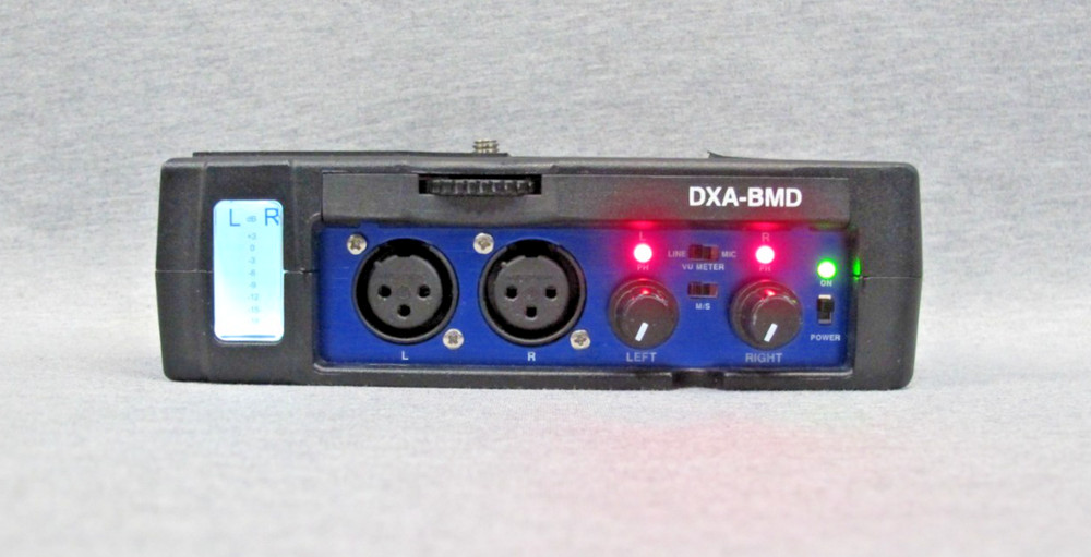 Beachtek DXA-BMD Blackmagic Cinema Camera 2-Channel Passive Audio Adapter
