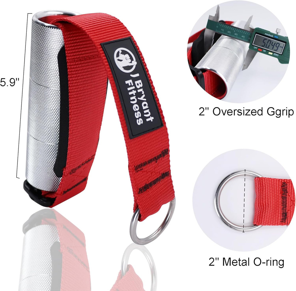 Arm Wrestling Exercise Handle Φ2 in Grip Red - Wrist and Forearm Exerciser Pulld