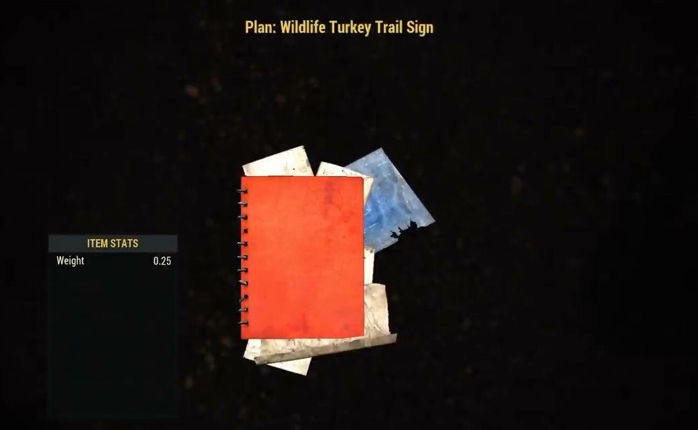 (Xbox) Wildlife Turkey Trail Sign Plan