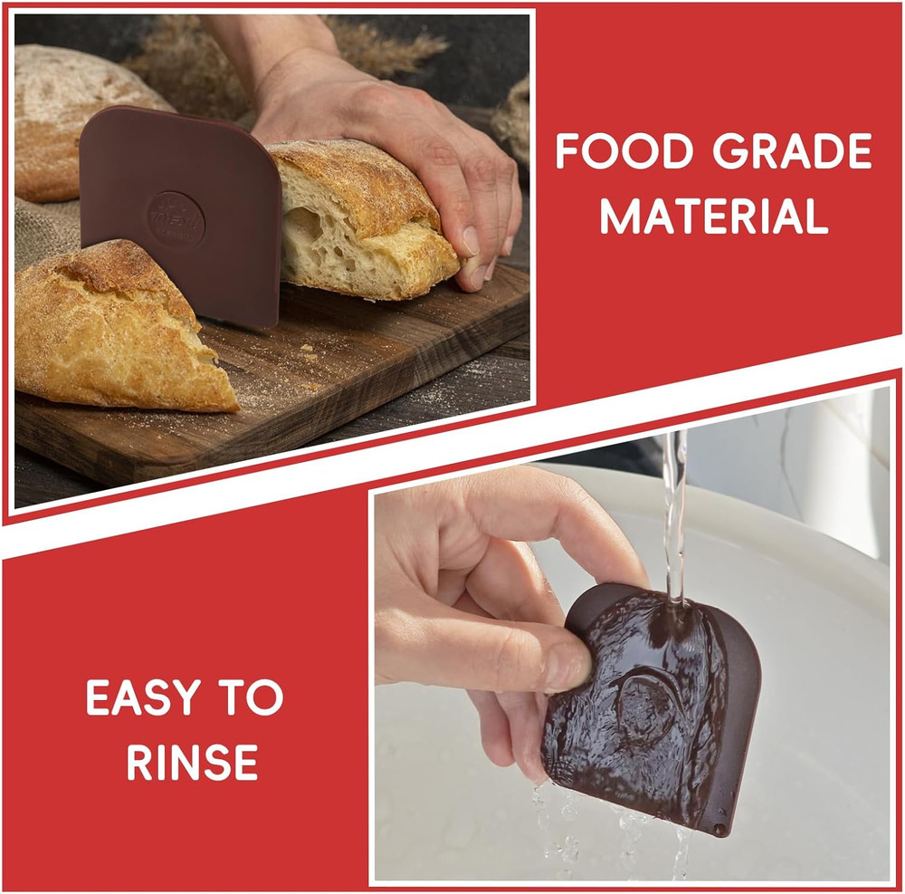 Pan Scraper, 5 Pcs Pot Scraper, Pan Scraper Plastic, Multifunctional Scraper Too