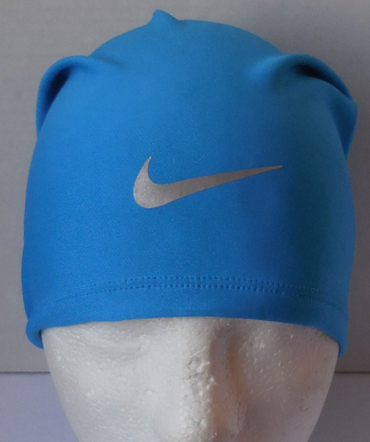 NIKE Unisex Dri-Fit Solid Running Cooling Half Buff Wrap Photo Blue/Silver 14X10