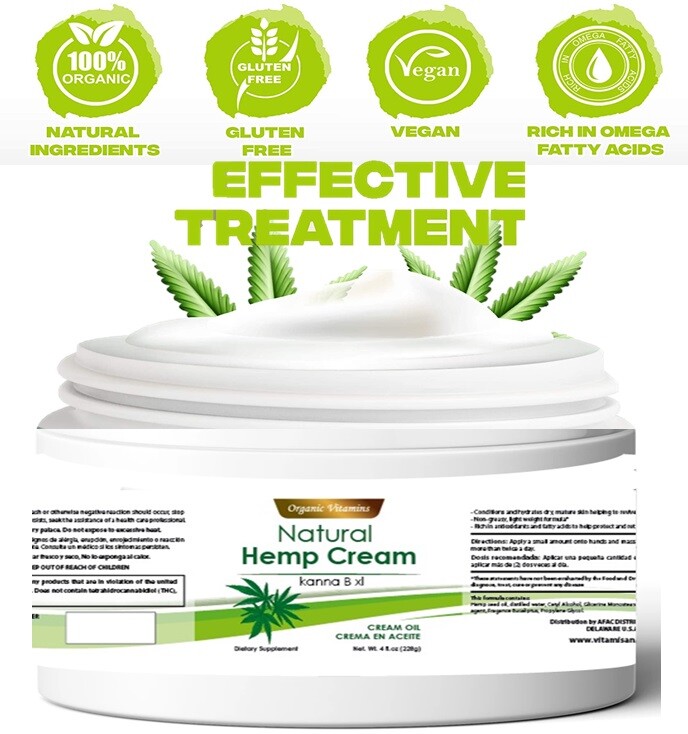 Extra Strength Hemp support Relief Cream + GLUCOSAMINE TUMERIC JOINT Muscles