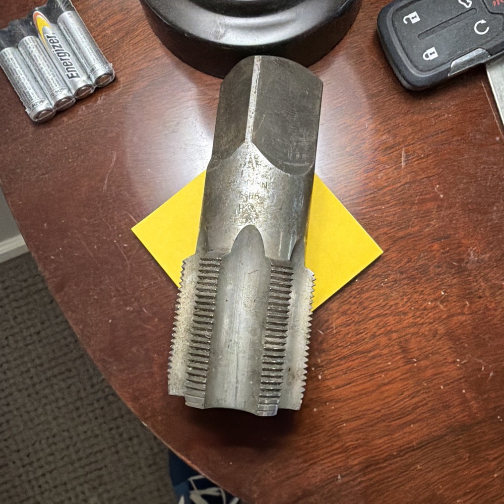 POLAND 2” Pipe Tap 6-HB HS Threaded 12-N