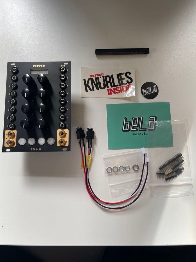 Bela PEPPER Modular Synth DIY Assembled Tested w/ Box Cable USB from Japan