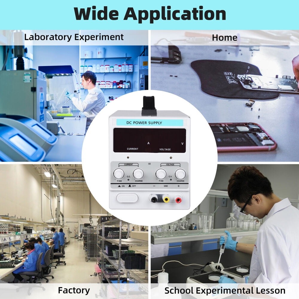 0-60V 0-20A Adjustable DC Power Supply Variable Bench Switching Power Supply