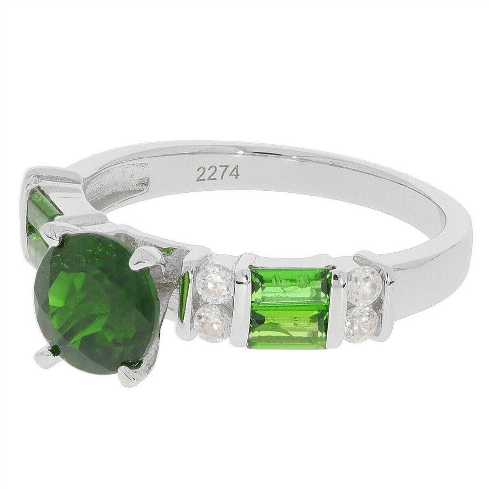 Sterling Silver Semi Mount Ring Setting Round RD 7x7mm