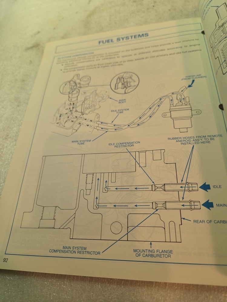 Dealer Training Ford 1982 Engine, Emission & Related Systems Manual