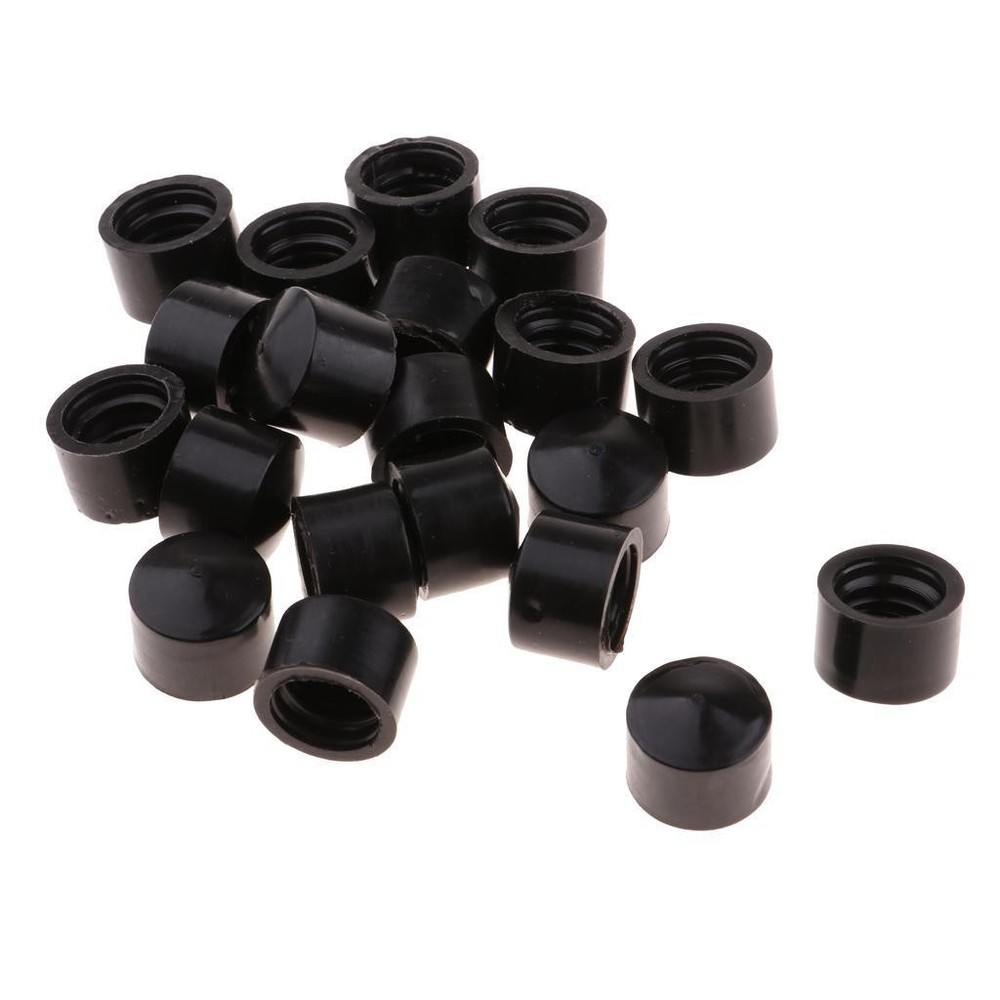 20pcs Replacement Cup 12mm 13mm PU Accessories Black