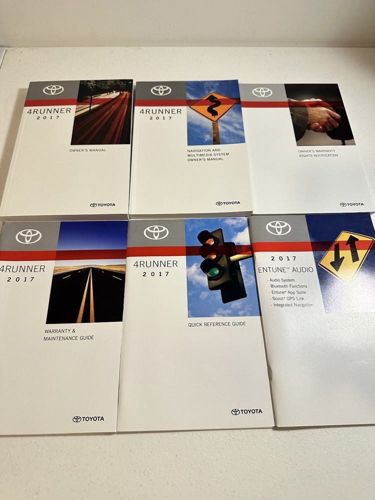 2017 Toyota 4Runner Owner's Manuals