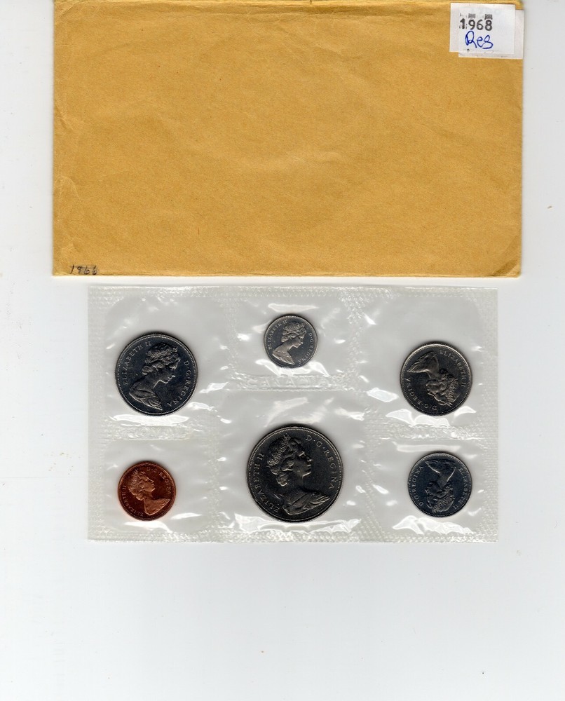 1968 Canadian uncirculated set