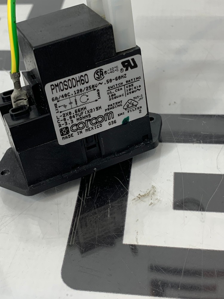 Eppendorf 5417R 5417 R Centrifuge Power Plug Socket On Off Switch Input Module