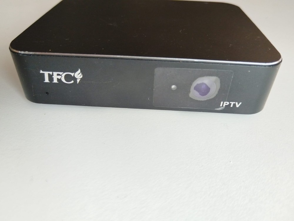 UNTESTED TFC Digital IPTV Set Top Box IPTV NO ADAPTER OR REMOTE