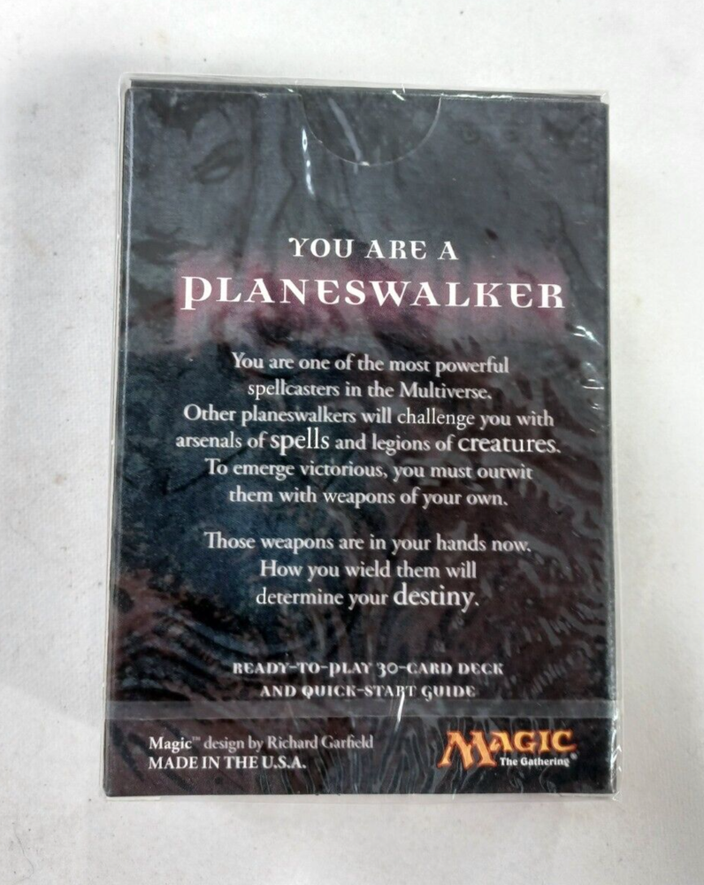 Magic the Gathering Planeswalker 30 Card Deck Black