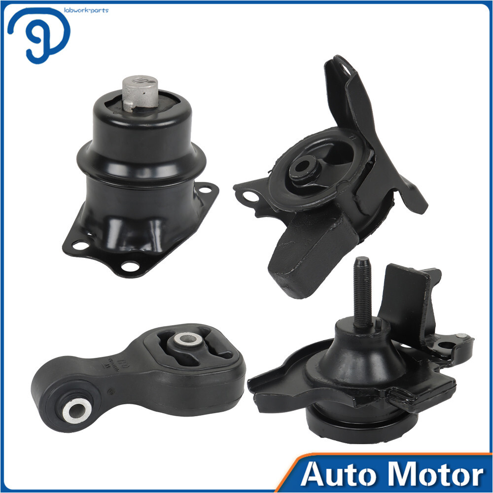 Engine Motor & Automatic Trans. Mount Set 4PCS For 2009-2014 Honda Fit 1.5L
