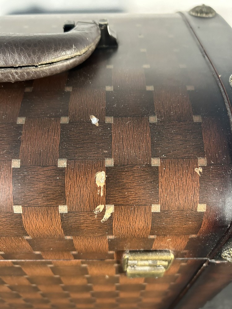 Small Trunk with Handle & Clasp