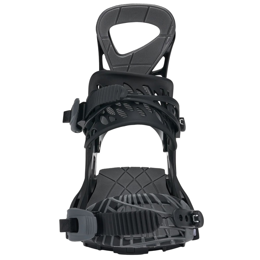 5th Element Covert 2 Men's Snowboard Bindings, Black/Gray, Medium/Large MY26