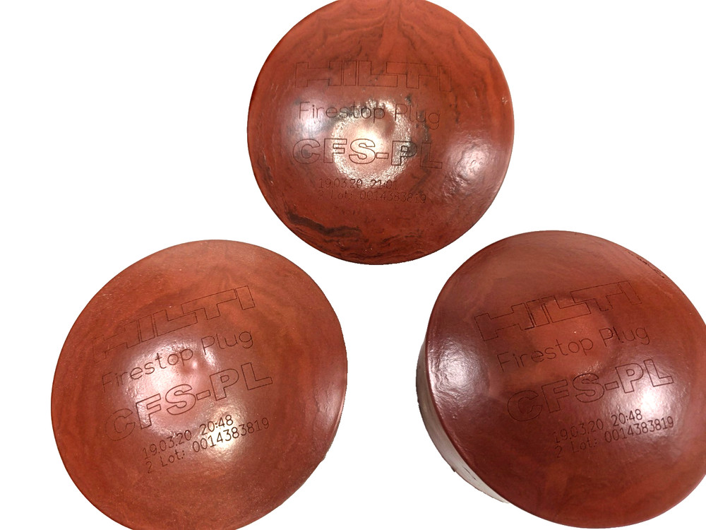 Hilti Firestop Plug CFS-PL 4" (QTY 3)