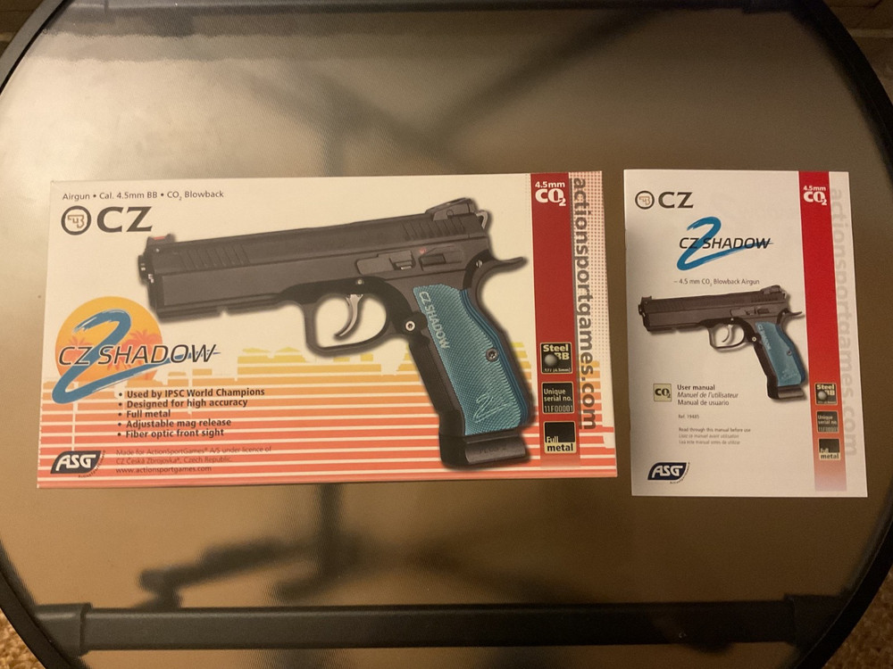 CZ Shadow 2 .177 BB Gun - MINT - ASG