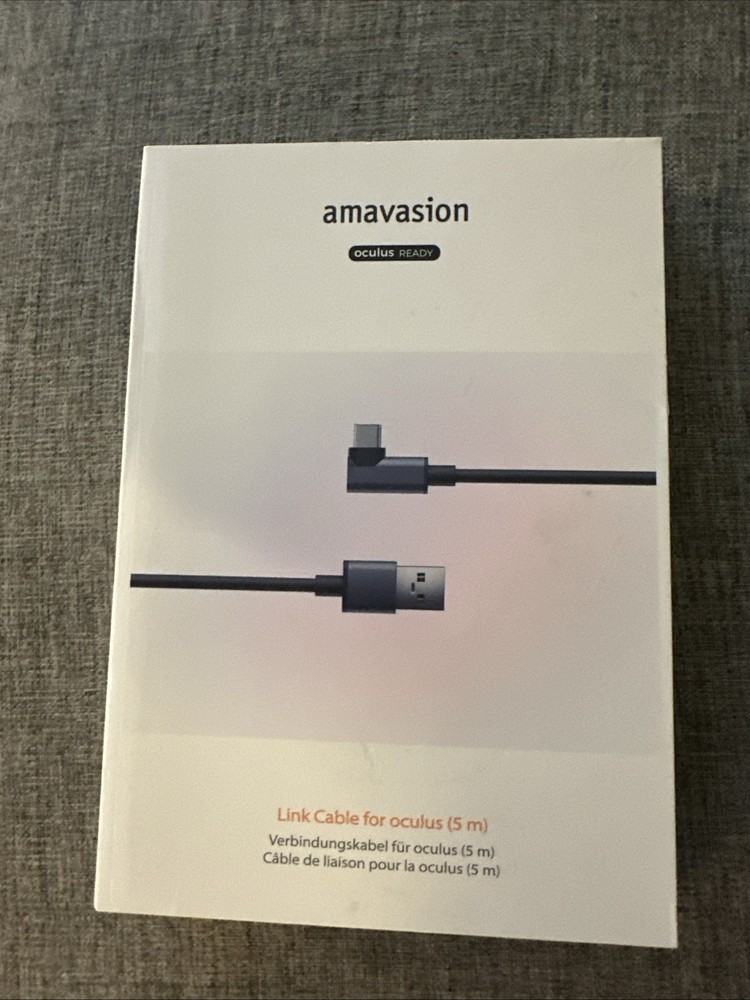 Amavasion- Link Cable 16FT Compatible with Oculus/Meta Quest 2/3/Pro Accessories