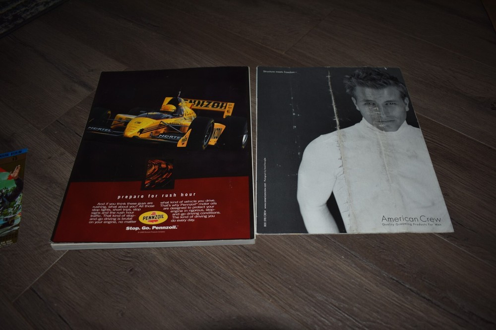 1999 Indianapolis 500 Official Program w Starting Field foldout & ticket
