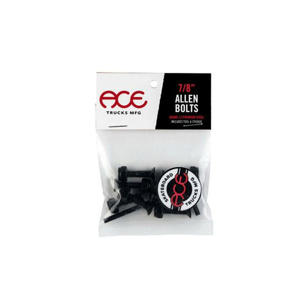 Ace Skateboard Hardware Allen 7/8" Black