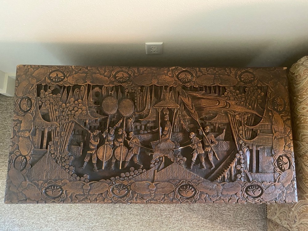 antique chinese trunk
