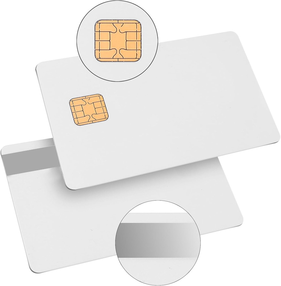 J2A040 Chip Java Jcop Cards Unfused, J2A040 Java Smart Card with 2 Track, 8.4Mm