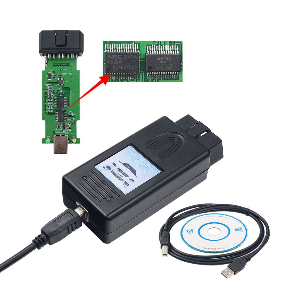 1.4.0 DIAGNOSTIC CODE READER SCANNER for BMW E36 E46 E39 E38 E53 M3 Z3 PA SOFT