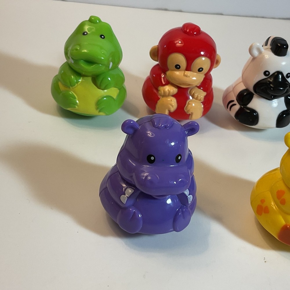 VTech Animal Adventures Ark Animals 5 Replacement Figures Monkey Hippo Alligator