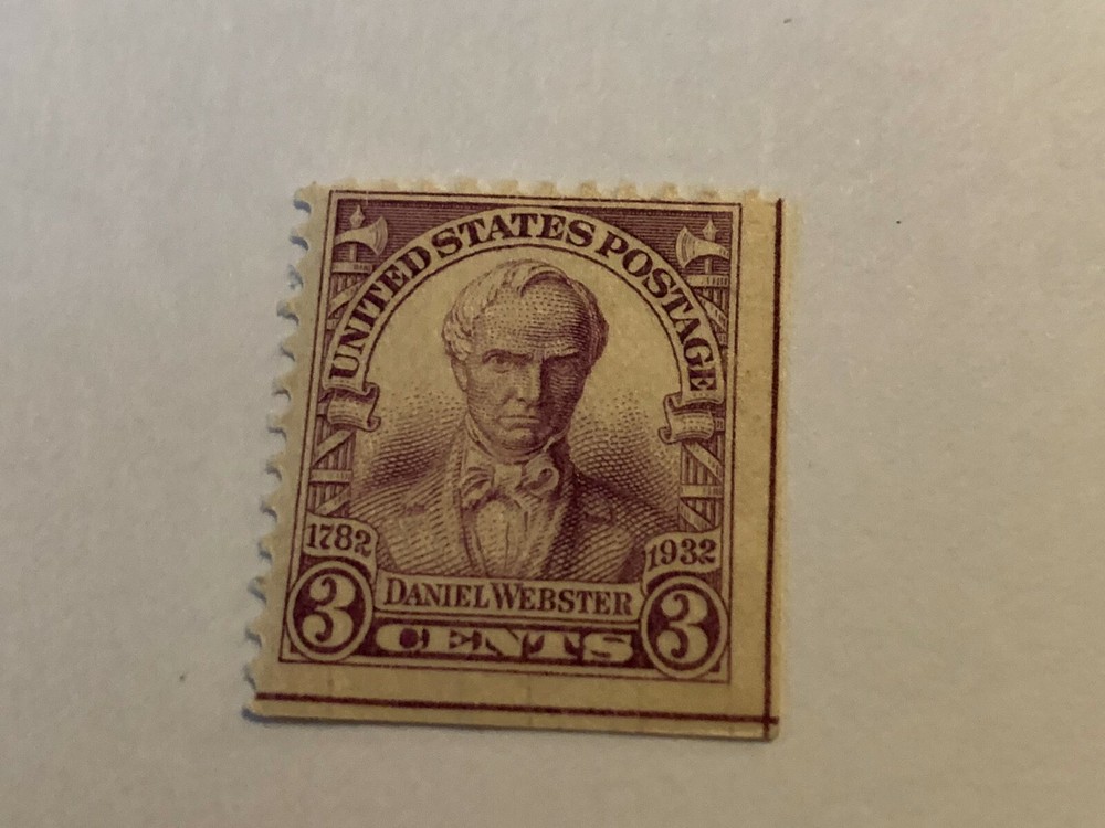 U.S 1932  #725 Mint US Stamp Attic find  Lined Coil   Nice
