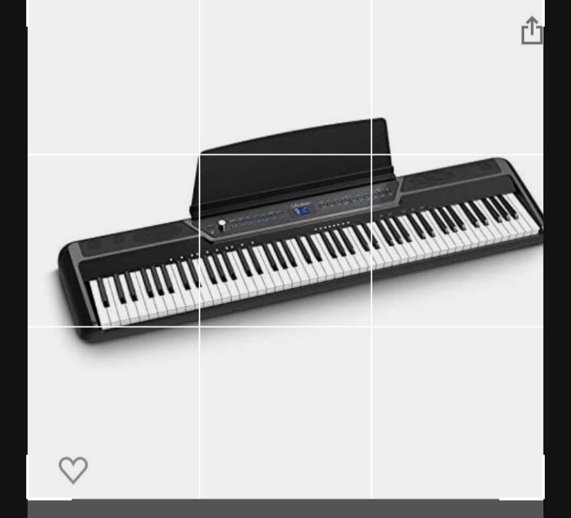 88 - key multi function digital piano