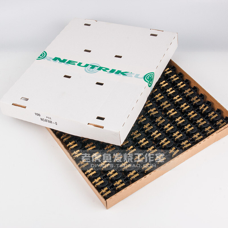 NEUTRIK NC4FAH-0 Four-core XLR balanced PCB headphone output female socket
