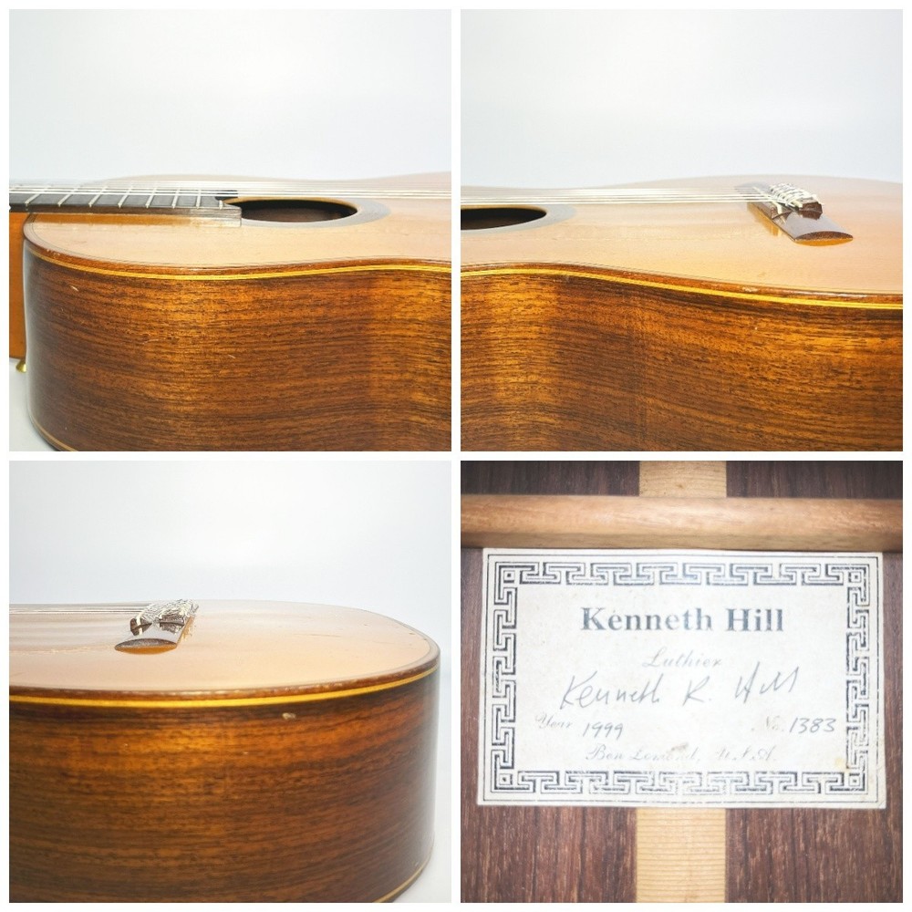 Kenneth Hill No.1383 Classical Guitar 1999 Includes Hard Case